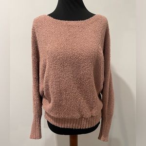 Teddy, bat winged cozy sweater